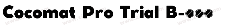 Cocomat Pro Trial B字体转换